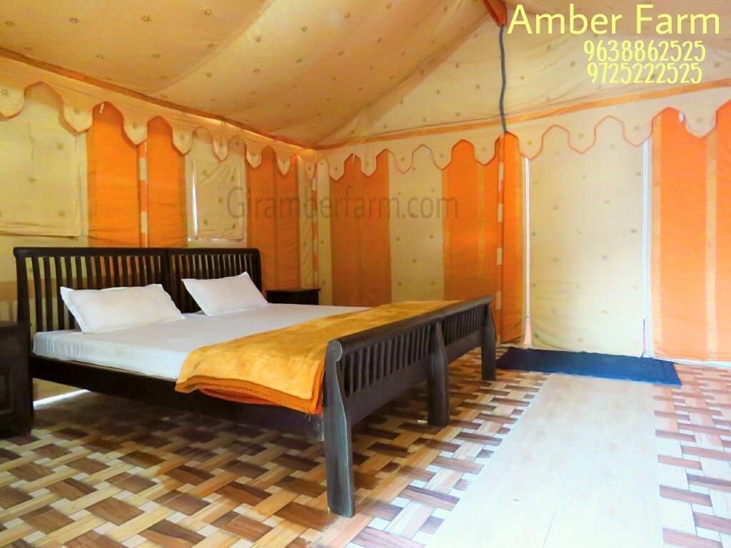 Hôtel Amber Farm à Sasan Gir Extérieur photo